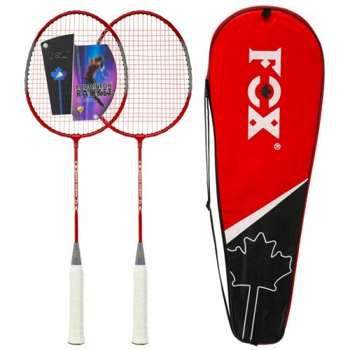 Набір для бадмінтону в чохлі Fox червоний, код: FOX-6636_R