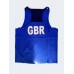 Форма для занять боксом Adidas Olympic Man GBR (шорти+майка), розмір XL, синій, код: 15570-892