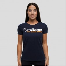 Футболка жіноча GymBeam Clothing Grow T-shirt Navy XXL, темно-синій, код: 221916-GB