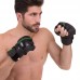 Рукавички для змішаних єдиноборств MMA Zelart S чорний-салатовий, код: VL-3089_SBKLG