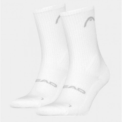 Шкарпетки Head Match Crew Unisex, 2 пари, розмір 43-46, білий, код: 8720245076050