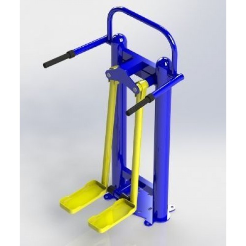 Вуличний тренажер для м"язів стегна односторонній SG140.2, код: SG140.2