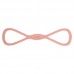 Еспандер для грудей силіконовий Вісімка для фітнесу та йоги  FitGo 15LB, рожевий, код: FI-0741_P