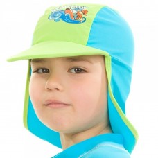 Кепка сонцезахисна дитяча Aqua Speed Surf-Club Cap 104см, зелений-блакитний, код: 5908217620385