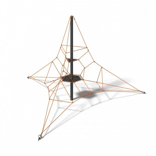 Канатний лабіринт Miros 6340х5490х3000 мм, код: LK211 Канатний лабіринт Miros 6340х5490х3000 мм, код: LK211