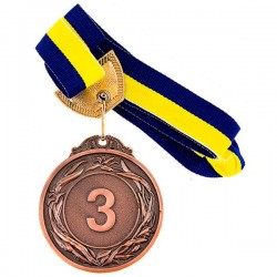Медаль нагородна PlayGame 60 мм, код: 351-3