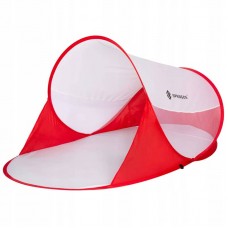 Пляжний тент Springos Pop Up 1200x2000 мм Red/White, код: PT012