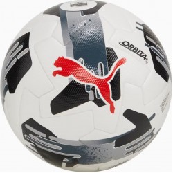 М"яч футбольний Puma Orbita 1 TB FIFA Quality Pro №5, білий-чорний-червоний, код: 4067981509058