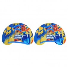 Лопатки вісімки для плавання ласти для рук MadWave Finger Fun, синій, код: M074303_BL Лопатки вісімки для плавання ласти для рук MadWave Finger Fun, синій, код: M074303_BL