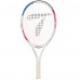 Ракетка для великого тенісу дитяча Teloon 23", 7-9 років, білий-рожевий, код: 3511-23