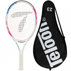 Ракетка для великого тенісу дитяча Teloon 23", 7-9 років, білий-рожевий, код: 3511-23 Ракетка для великого тенісу дитяча Teloon 23", 7-9 років, білий-рожевий, код: 3511-23