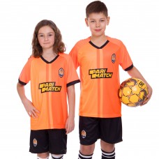 Форма футбольна дитяча PlayGame Шахтар домашня 2020, S-24, зріст 125-135, помаранчевий, код: CO-1286_SOR