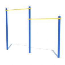 Турнік подвійний на хомутах Brustyle 3360х160х2540 мм, код: DIO609.2 Турнік подвійний на хомутах Brustyle 3360х160х2540 мм, код: DIO609.2