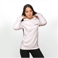 Толстовка жіноча GymBeam Clothing Hoodie PRO White M, білий, код: 219313-GB