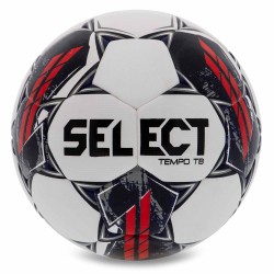 М"яч футбольний Select Tempo TB FIFA Basic V23 №4, білий-сірий, код: TEMPO-4WGR