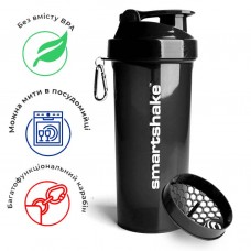 Шейкер спортивний Smartshake Lite 1000ml Glossy-Black, код: 10611202-PP