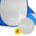 Намет пляжний саморозкладний 4Fizjo Pop-Up 1950x1200 мм, синій-сірий, код: P-5905973405157