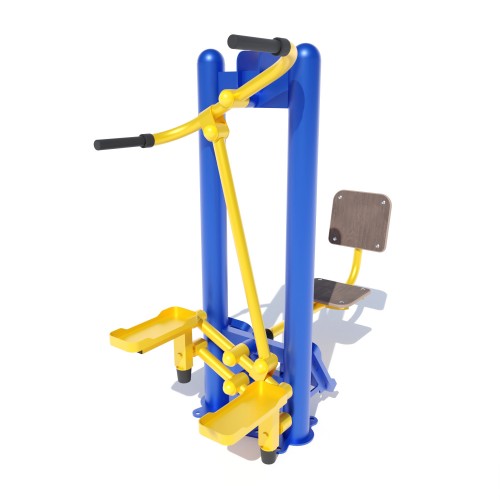 Вуличний тренажер Brustyle Степпер – жим ногами горизонтальний, код: SG150 Вуличний тренажер Brustyle Степпер – жим ногами горизонтальний, код: SG150