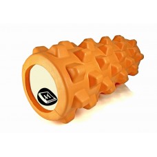 Масажний ролик EasyFit Grid Roller PRO 330х140 мм, помаранчевий, код: EF-2015-OR-EF
