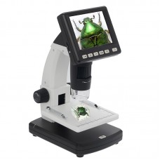 Цифровий мікроскоп Sigeta Forward 10x-500x 5.0Mpx 3.5" LCD, код: 65503-DB