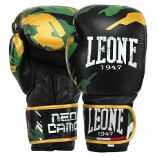 Боксерські рукавиці Leone 14 унцій, камуфляж зелений, код: BO-3889_14G Боксерські рукавиці Leone 14 унцій, камуфляж зелений, код: BO-3889_14G