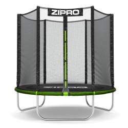 Садовий батут Zipro Jump Pro із зовнішньою сіткою 6FT 183 см, зелений-чорний, код: M-12578744-IN