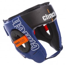 Шолом боксерський відкритий Clinch PU XL, синій, код: C142_XLBL-S52 Шолом боксерський відкритий Clinch PU XL, синій, код: C142_XLBL-S52