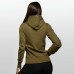 Толстовка жіноча GymBeam Clothing Athlete Hoodie Military Green M, зелений, код: 216463-GB