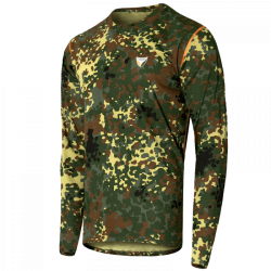 Лонгслів Camotec Basic 2.0 Cotton Flecktarn, розмір XXXL, камуфляж, код: 2972900108040