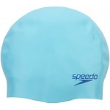 Шапка для плавання дитяча Speedo Moulded Silc Cap Ju блакитний, код: 5053744445298