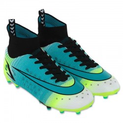 Бутси футбольне взуття Lijin розмір 43, лимонний-блакитний, код: 209-1-3_43YN