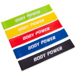 Стрічки опору набір FitGo Loop Bands Body Power 600x50 мм (5 шт), код: FI-2184 Стрічки опору набір FitGo Loop Bands Body Power 600x50 мм (5 шт), код: FI-2184