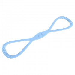 Еспандер для грудей силіконовий Вісімка для фітнесу та йоги FitGo 25LB, блакитний, код: FI-9470_N Еспандер для грудей силіконовий Вісімка для фітнесу та йоги FitGo 25LB, блакитний, код: FI-9470_N