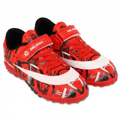 Сороконіжки футбольні дитячі S-LieNiao розмір 35, червоний-чорний, код: 157-1-32-38-1_35 Сороконіжки футбольні дитячі S-LieNiao розмір 35, червоний-чорний, код: 157-1-32-38-1_35