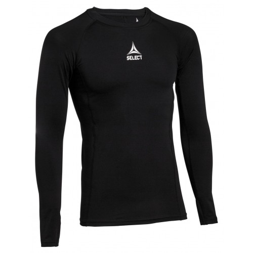 Термофутболка чоловіча Select Baselayer Shirt With Long Sleeves (L/S) S, чорний, код: 5703543266487