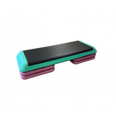 Степ-платформа Generation Fitness FF22H1B 1080х410х200 мм, зелено-червоний, код: 10272-FS