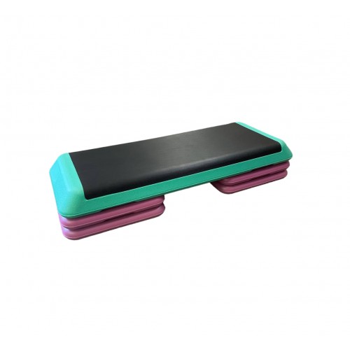 Степ-платформа Generation Fitness FF22H1B 1080х410х200 мм, зелено-червоний, код: 10272-FS