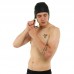 Шолом для тріатлону та плавання на відкритій воді MadWave Neo Cap GDSKN L-XL, чорний-зелений, код: M204208_LXLBKG