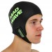Шолом для тріатлону та плавання на відкритій воді MadWave Neo Cap GDSKN L-XL, чорний-зелений, код: M204208_LXLBKG