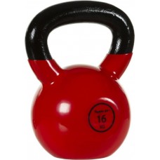 Гиря Movit прогумована 16 кг, чорний-червоний, код: M-9428089-IN Гиря Movit прогумована 16 кг, чорний-червоний, код: M-9428089-IN