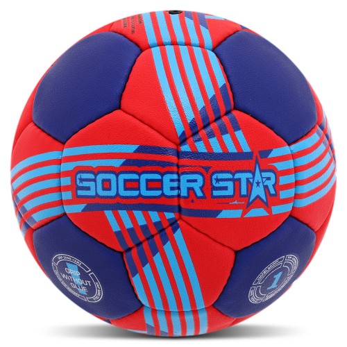 М"яч гандбольний Soccer Star №1, червоний-синій, код: HB-4530-1-S52