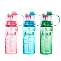 Пляшка для води з розпилювачем NewB 400 мл, код: NB-400