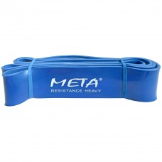 Гумка-петля силова Meta Elastic power band Heavy 6,4х208 см, синій, код: 080101515696