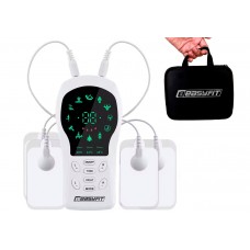 Міостимулятор з підігрівом EasyFit Pro ActivePulse імпульсний масажер для м"язів + чохол, код: EF-2304
