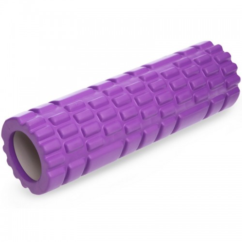 Роллер для йоги та пілатесу SP-Sport Grid Combi Roller, фіолетовий, код: FI-0457_V-S52 Роллер для йоги та пілатесу SP-Sport Grid Combi Roller, фіолетовий, код: FI-0457_V-S52