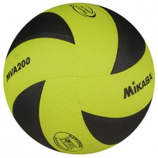 М"яч волейбольний Mikasa №5, салатовий-чорний, код: MVA200-WS М"яч волейбольний Mikasa №5, салатовий-чорний, код: MVA200-WS