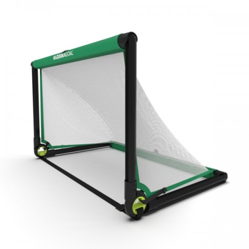 Ворота футбольні BazookaGoal 120х75 см, зелені, код: 6202-IN
