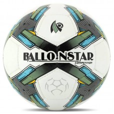 М"яч футбольний Ballonstar №5, білий-зелений, код: FB-4415_G М"яч футбольний Ballonstar №5, білий-зелений, код: FB-4415_G