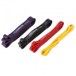 Еспандер-петля Cornix Power Band 2-38 кг, 4 шт, код: XR-0087
