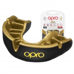 Капа Opro Gold доросла (вік 11+) Black/Gold (art.102504001), код: Gold_Bl/Gold